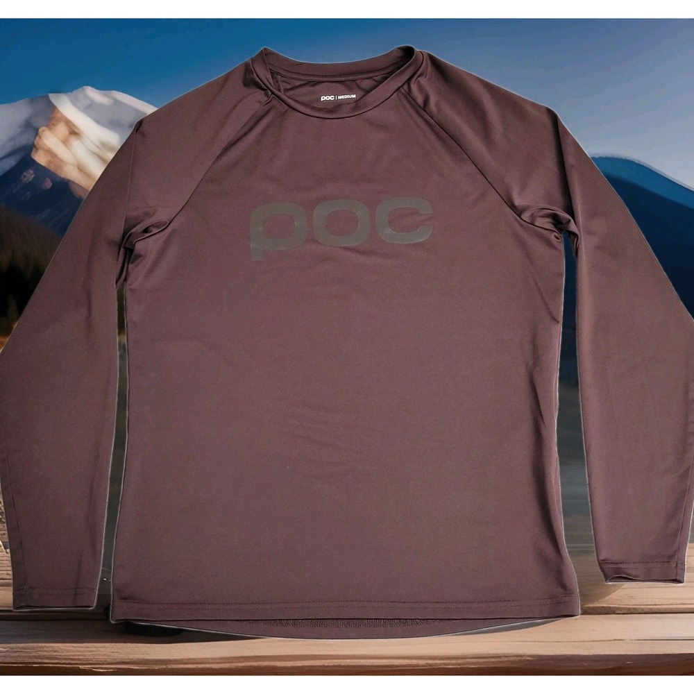 POC Reform Enduro Quick Dry Jersey Mens Size M Axinite Brown MTB Cycling